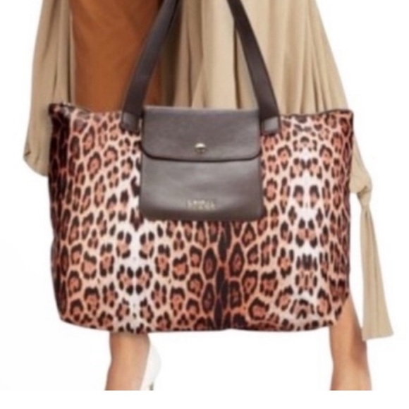 CAVALLI COLLECTION OVERSIZED ANIMAL PRINT TOTE!!! NWT!! - Picture 1 of 5